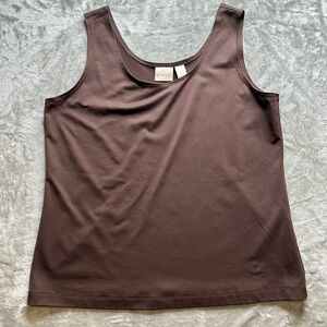 Chico's Chocolate Brown Tank Top